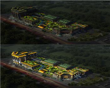 甘肅景觀燈涇陽項目