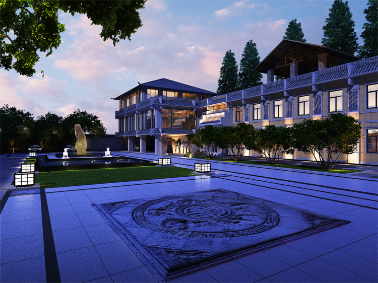 別墅亮化設計 別墅亮化設計