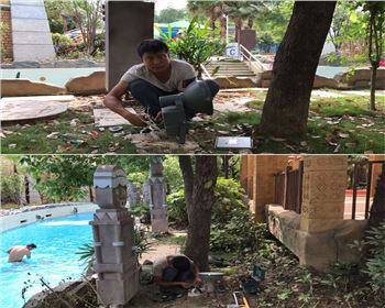 甘肅武漢歡樂谷亮化施工