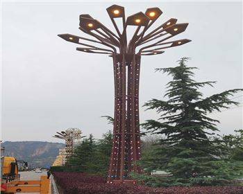 寧夏平涼9米景觀燈項目